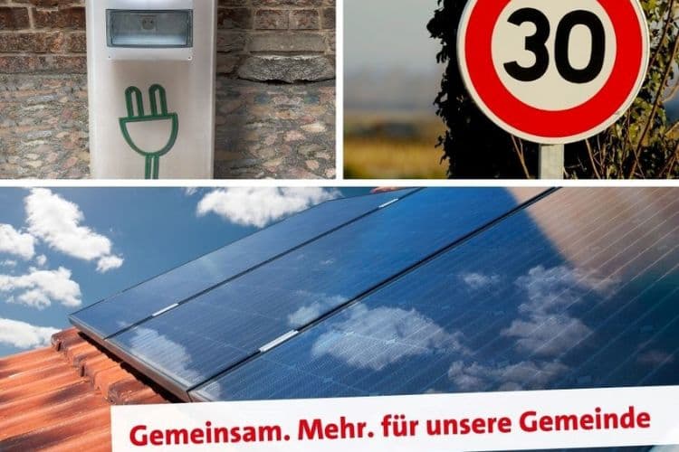 Erneuerbare Energie, Tempo 30 Zone & „Sozialer Zusammenhalt“
